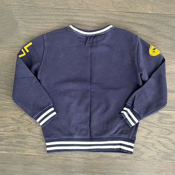 Kids Polo Sweatshirt Size 5-6 - Picture 7 of 7
